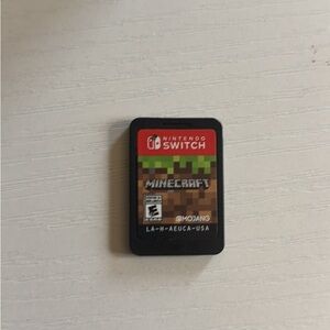Nintendo Switch animal crossing limited edition with Minecraft game card